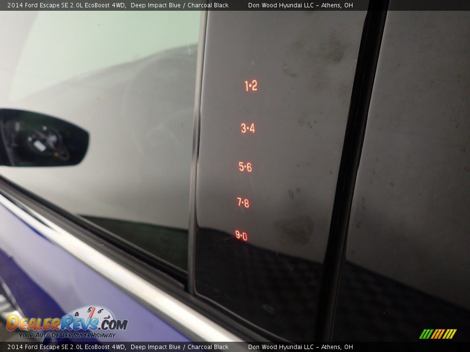2014 Ford Escape SE 2.0L EcoBoost 4WD Deep Impact Blue / Charcoal Black Photo #21