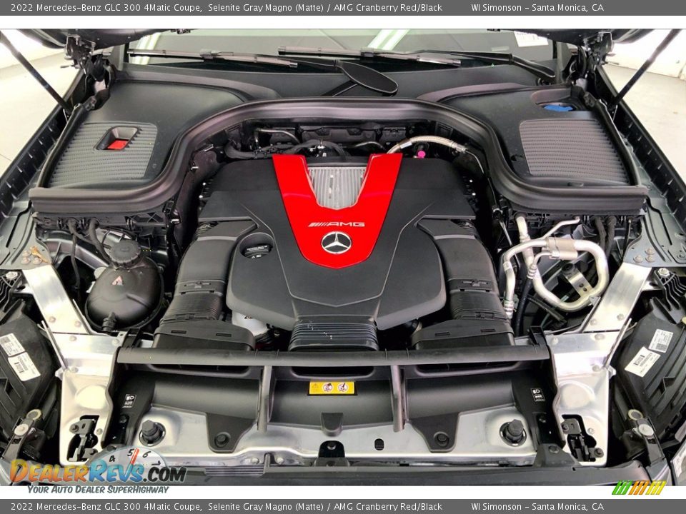 2022 Mercedes-Benz GLC 300 4Matic Coupe 3.0 Liter Turbocharged DOHC 24-Valve VVT V6 Engine Photo #9