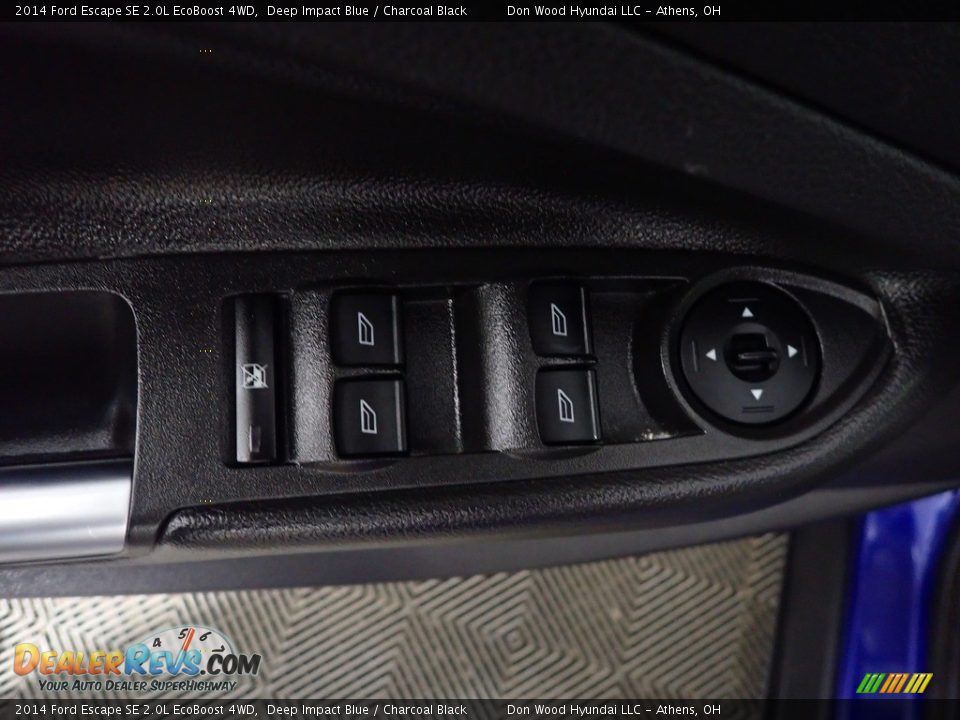 2014 Ford Escape SE 2.0L EcoBoost 4WD Deep Impact Blue / Charcoal Black Photo #23