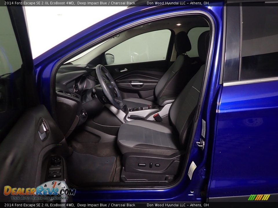 2014 Ford Escape SE 2.0L EcoBoost 4WD Deep Impact Blue / Charcoal Black Photo #24