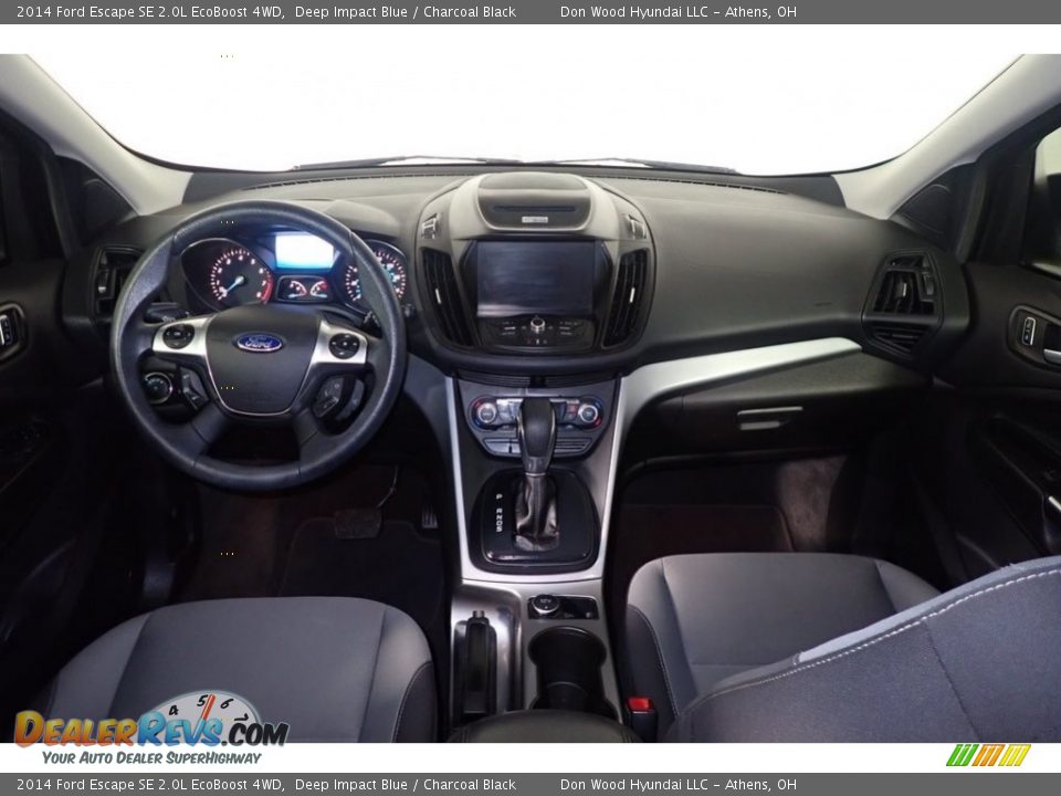 2014 Ford Escape SE 2.0L EcoBoost 4WD Deep Impact Blue / Charcoal Black Photo #26