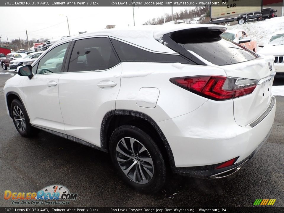 2021 Lexus RX 350 AWD Eminent White Pearl / Black Photo #3