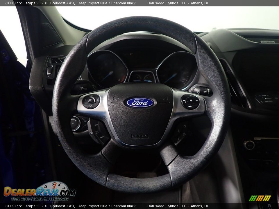 2014 Ford Escape SE 2.0L EcoBoost 4WD Deep Impact Blue / Charcoal Black Photo #29