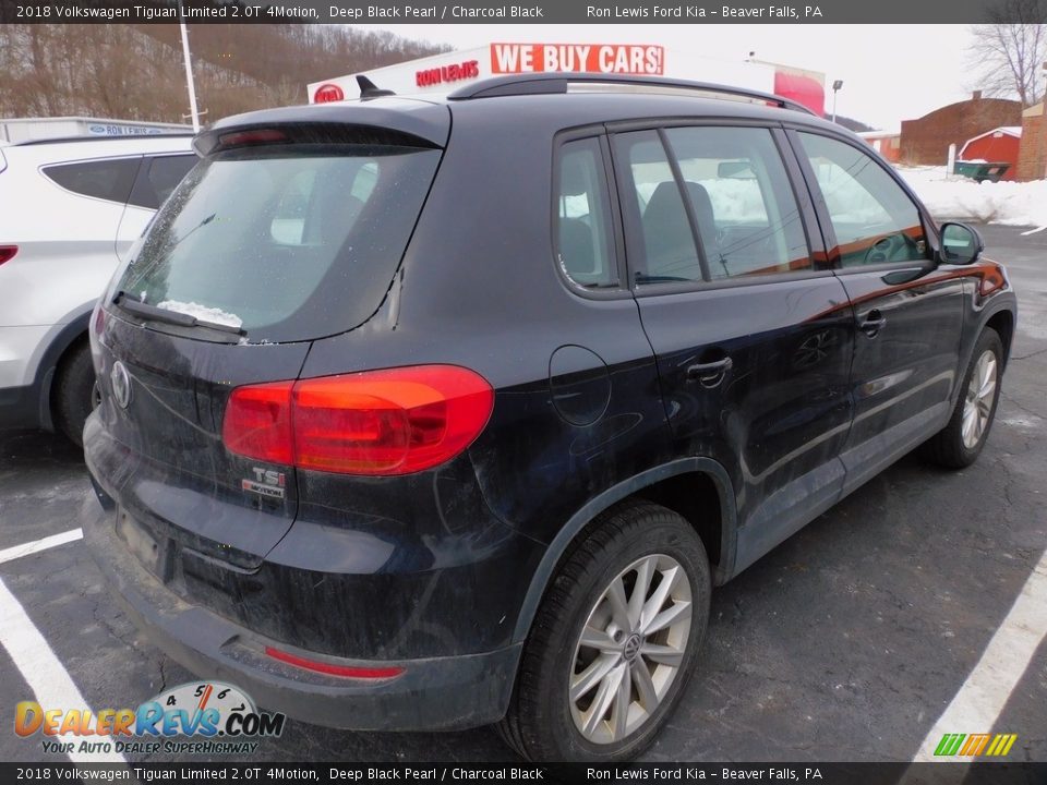 2018 Volkswagen Tiguan Limited 2.0T 4Motion Deep Black Pearl / Charcoal Black Photo #2