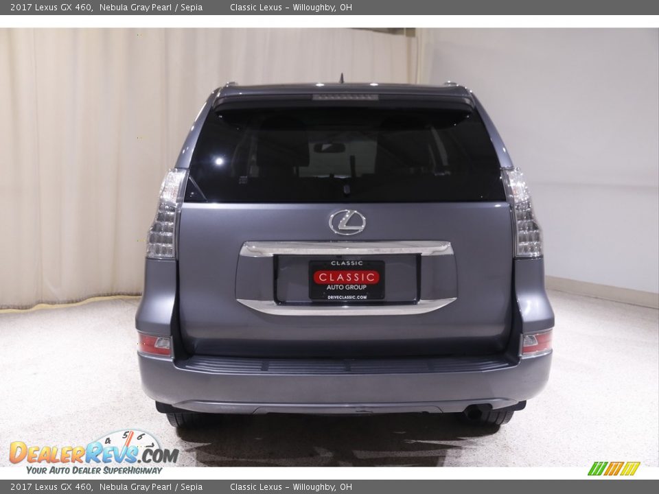 2017 Lexus GX 460 Nebula Gray Pearl / Sepia Photo #22