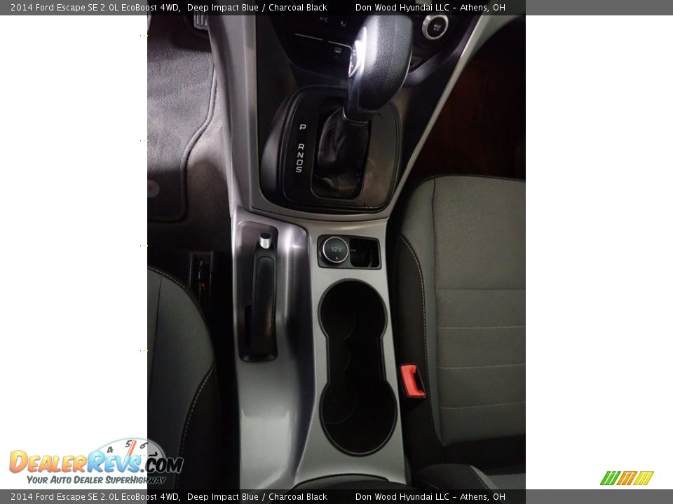 2014 Ford Escape SE 2.0L EcoBoost 4WD Deep Impact Blue / Charcoal Black Photo #34