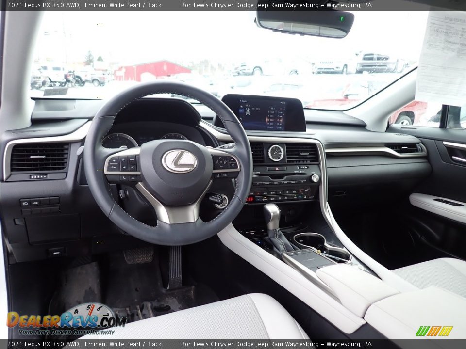 Black Interior - 2021 Lexus RX 350 AWD Photo #13