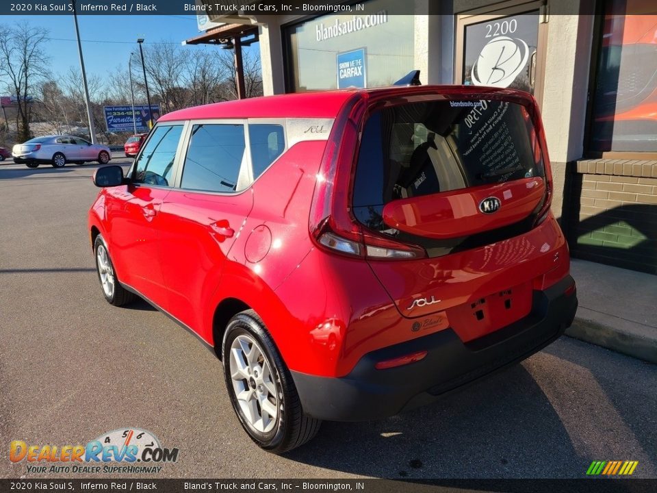 2020 Kia Soul S Inferno Red / Black Photo #26