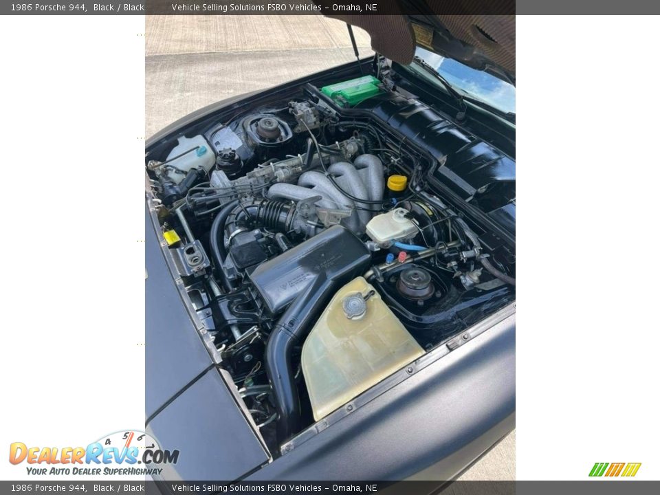 1986 Porsche 944 Black / Black Photo #10