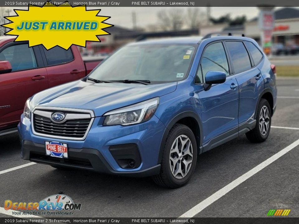 2019 Subaru Forester 2.5i Premium Horizon Blue Pearl / Gray Photo #1