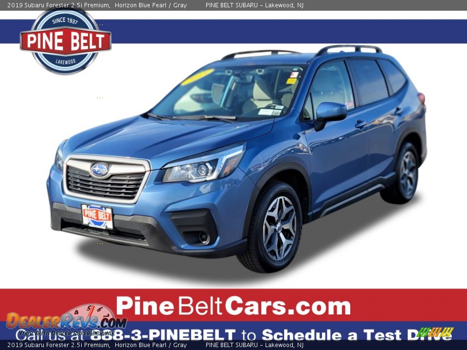 2019 Subaru Forester 2.5i Premium Horizon Blue Pearl / Gray Photo #1