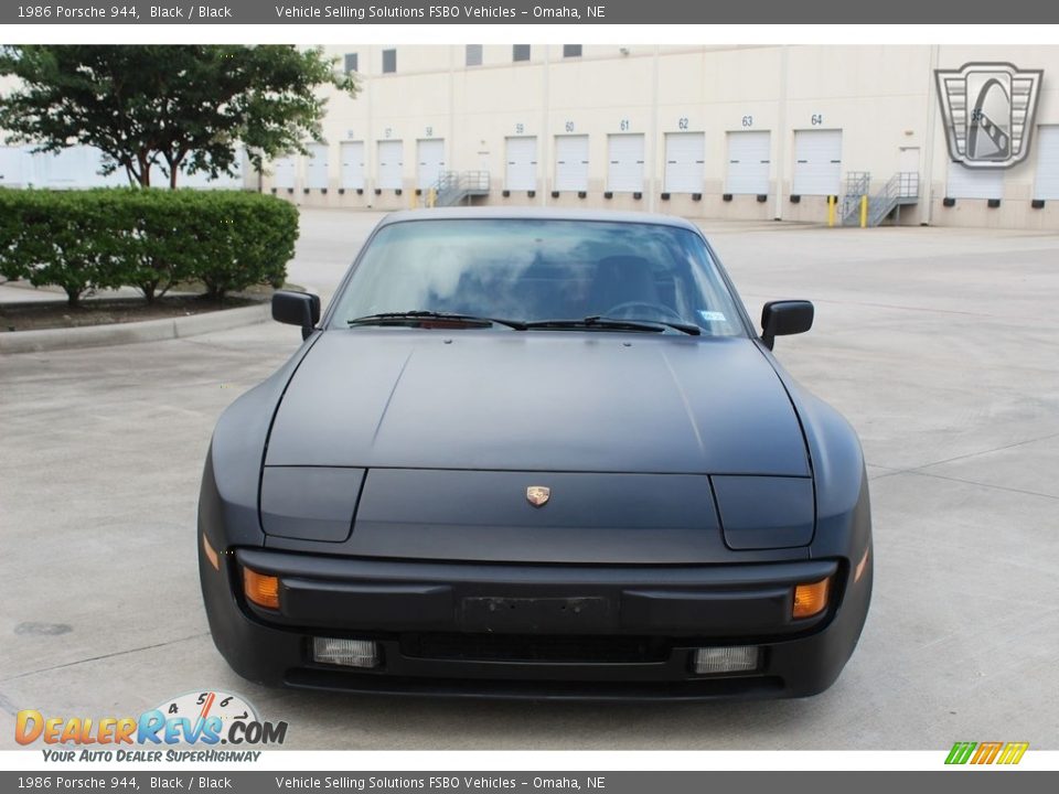 1986 Porsche 944 Black / Black Photo #17