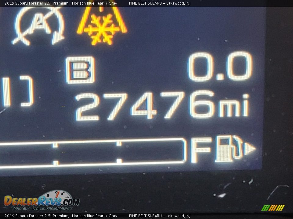 2019 Subaru Forester 2.5i Premium Horizon Blue Pearl / Gray Photo #3