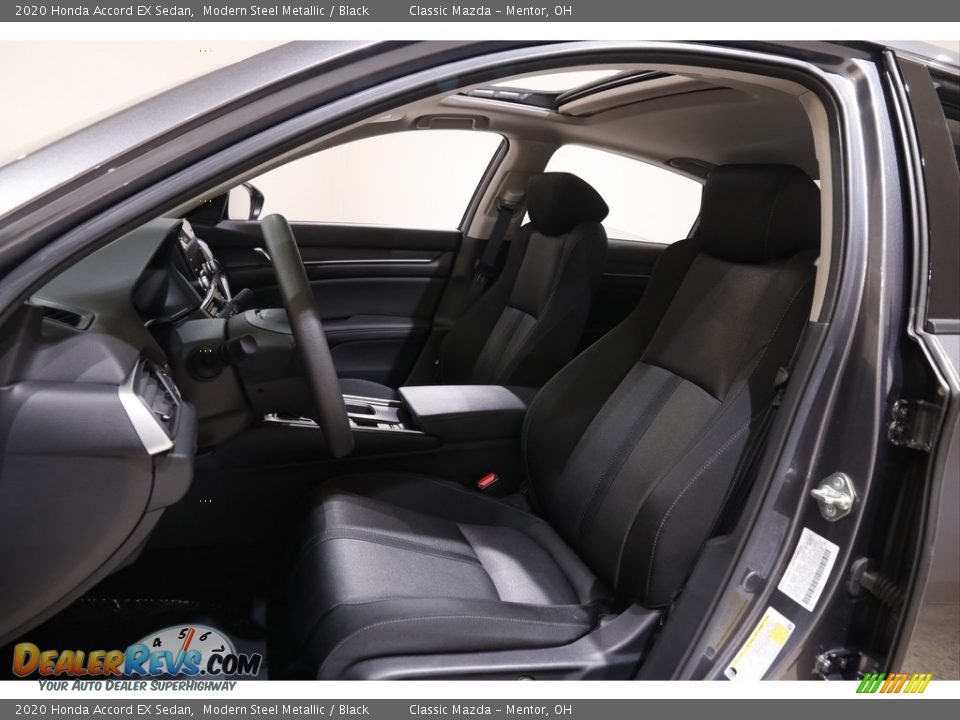 2020 Honda Accord EX Sedan Modern Steel Metallic / Black Photo #5
