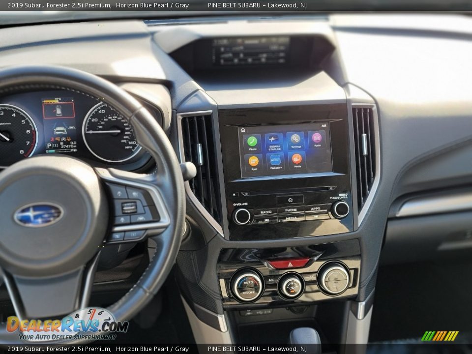 2019 Subaru Forester 2.5i Premium Horizon Blue Pearl / Gray Photo #4