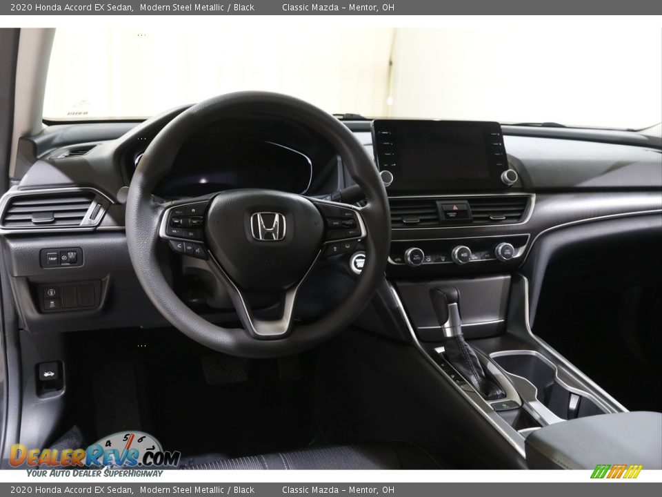 2020 Honda Accord EX Sedan Modern Steel Metallic / Black Photo #6