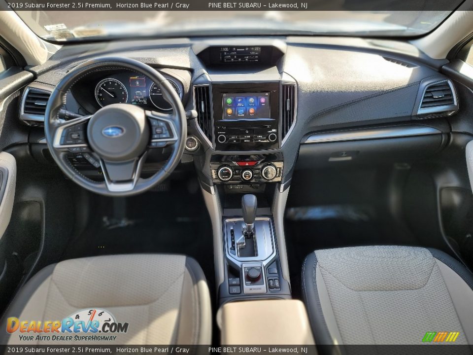 2019 Subaru Forester 2.5i Premium Horizon Blue Pearl / Gray Photo #6