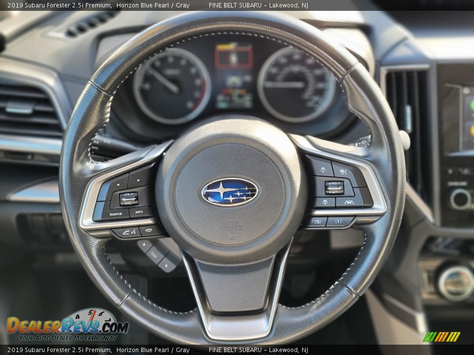 2019 Subaru Forester 2.5i Premium Horizon Blue Pearl / Gray Photo #10
