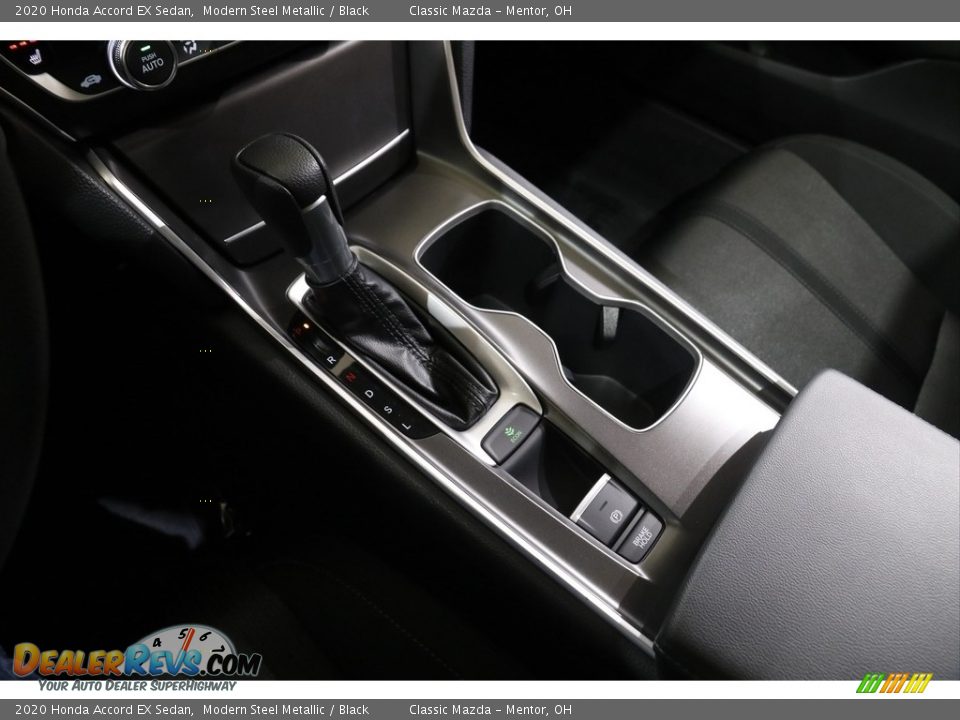 2020 Honda Accord EX Sedan Modern Steel Metallic / Black Photo #14