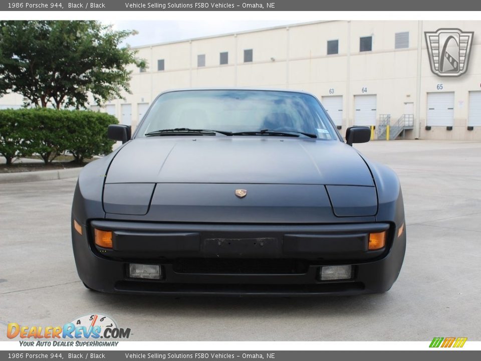 1986 Porsche 944 Black / Black Photo #28