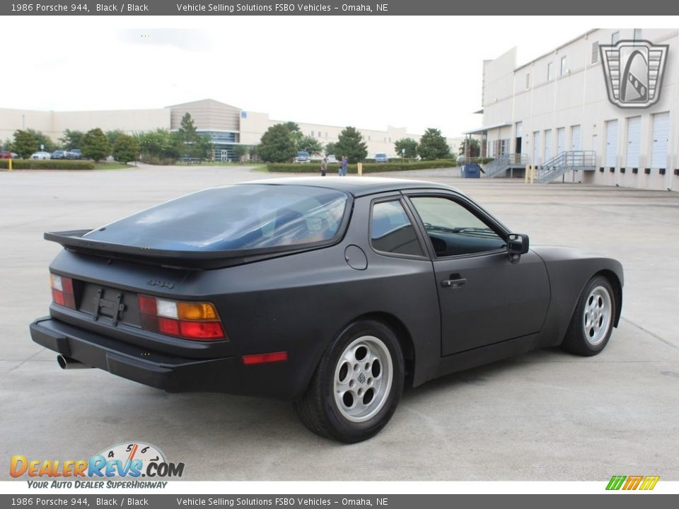 1986 Porsche 944 Black / Black Photo #31