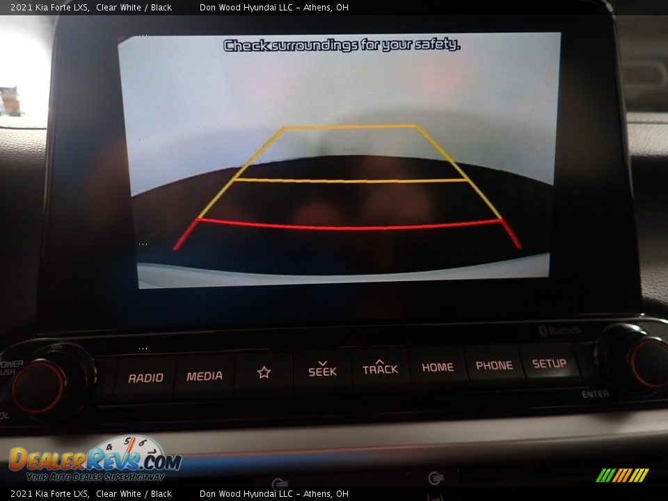 2021 Kia Forte LXS Clear White / Black Photo #2