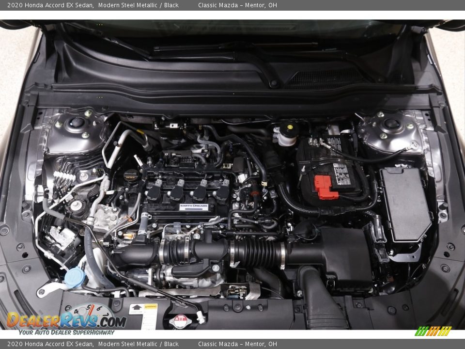 2020 Honda Accord EX Sedan Modern Steel Metallic / Black Photo #20