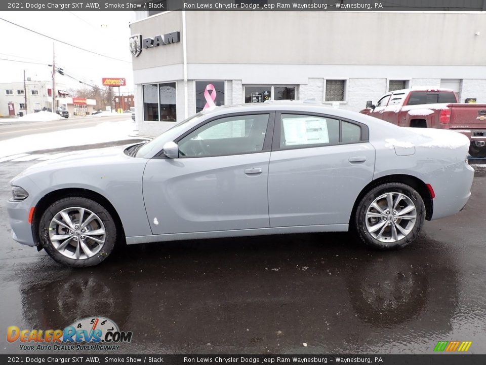 2021 Dodge Charger SXT AWD Smoke Show / Black Photo #2