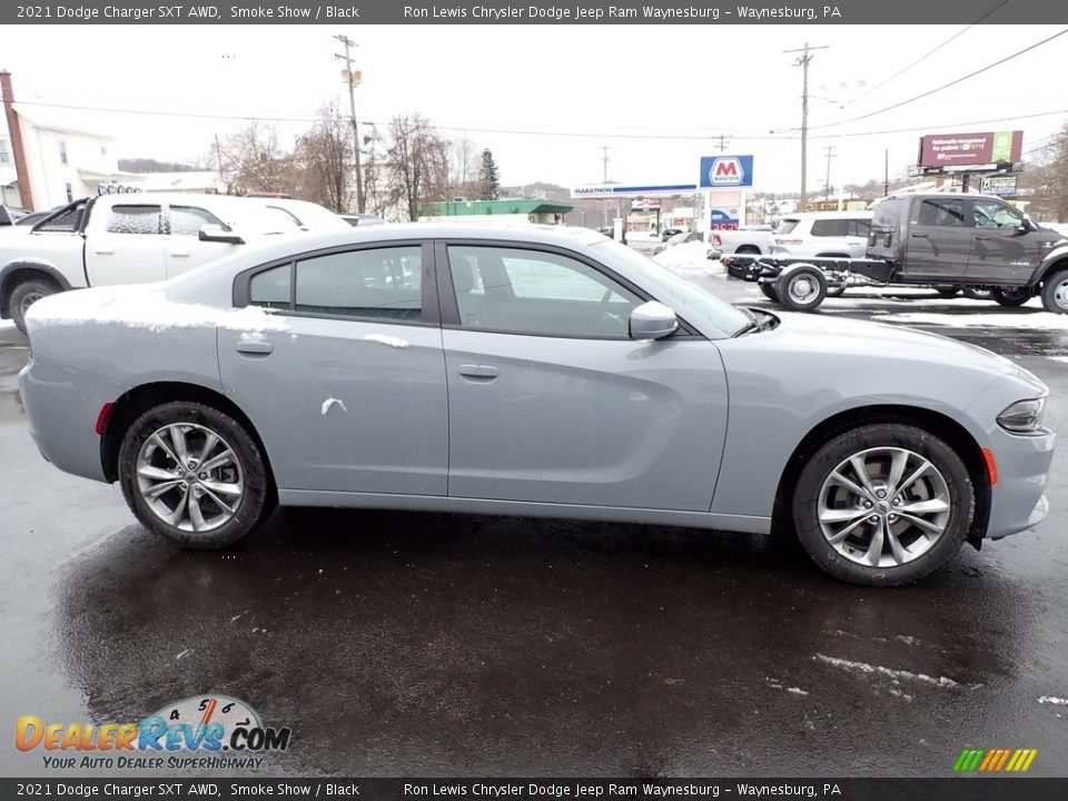 2021 Dodge Charger SXT AWD Smoke Show / Black Photo #7