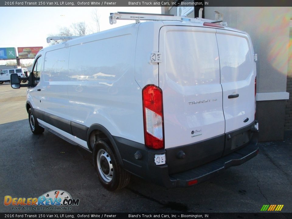 2016 Ford Transit 150 Van XL LR Long Oxford White / Pewter Photo #3