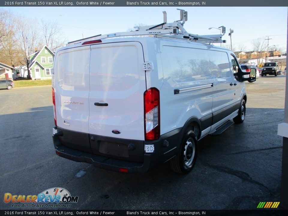 2016 Ford Transit 150 Van XL LR Long Oxford White / Pewter Photo #4