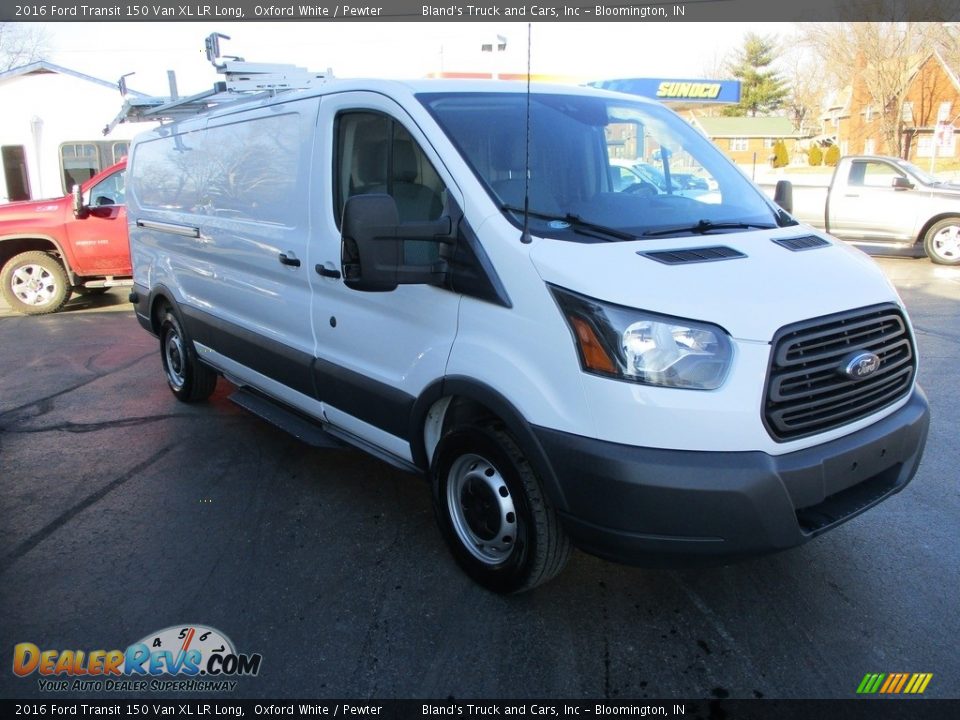 2016 Ford Transit 150 Van XL LR Long Oxford White / Pewter Photo #5