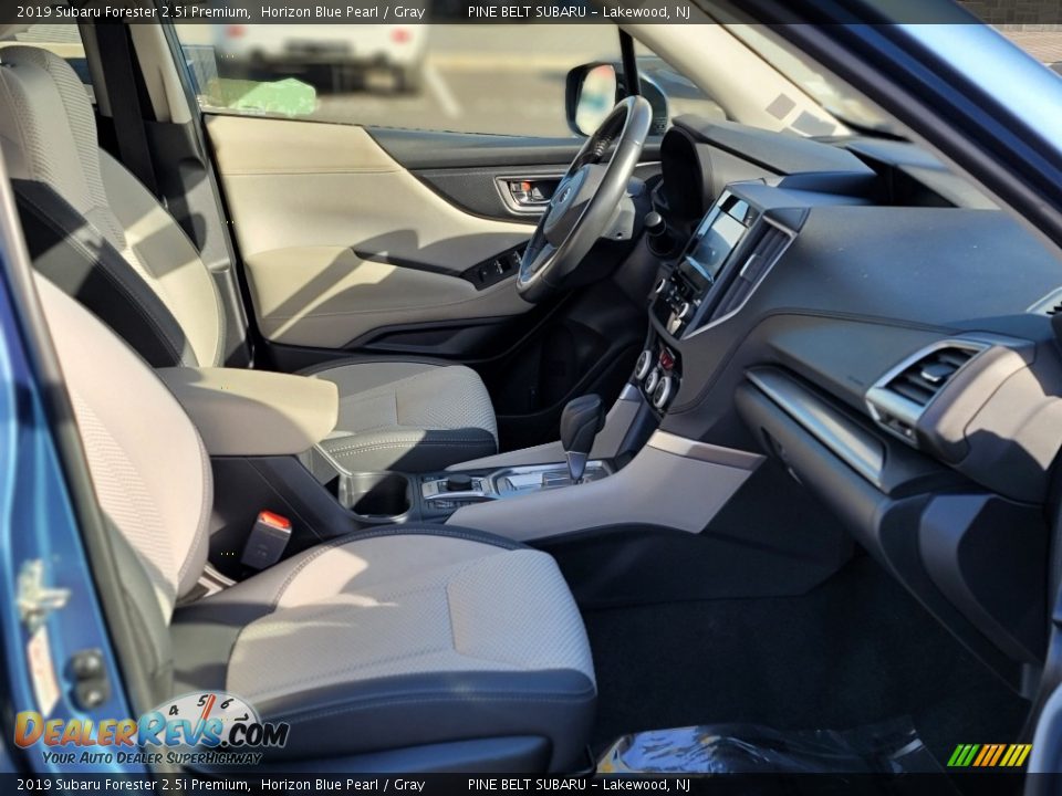 2019 Subaru Forester 2.5i Premium Horizon Blue Pearl / Gray Photo #26