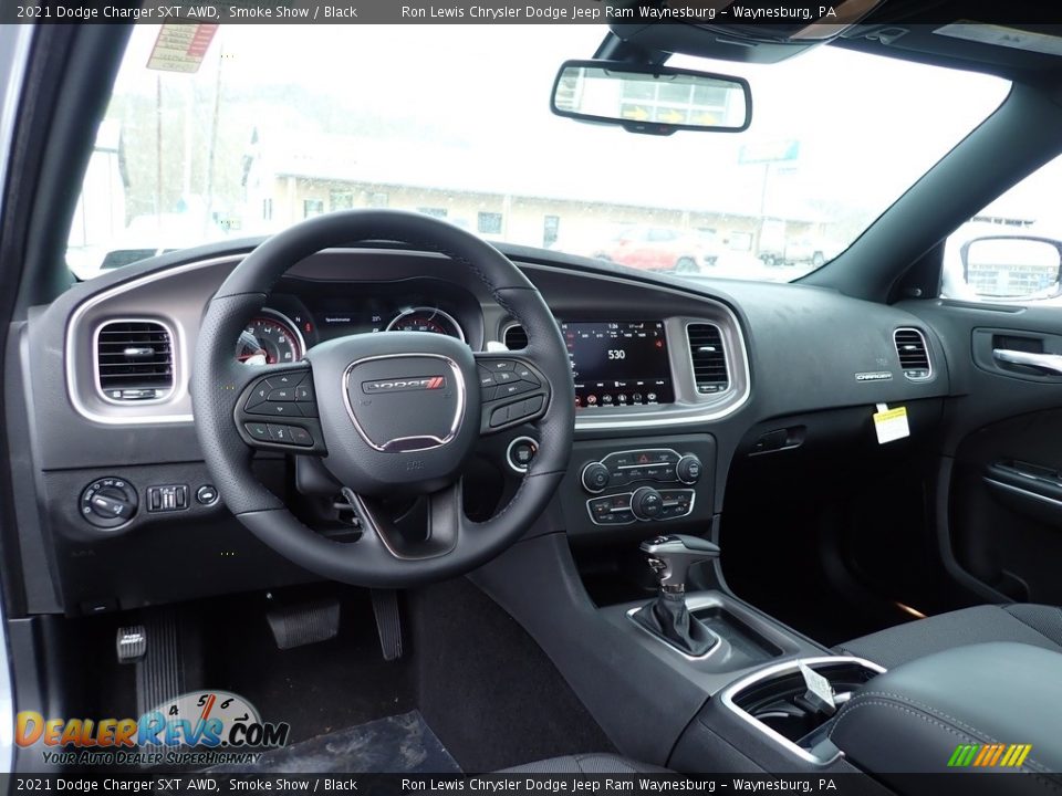 2021 Dodge Charger SXT AWD Smoke Show / Black Photo #13