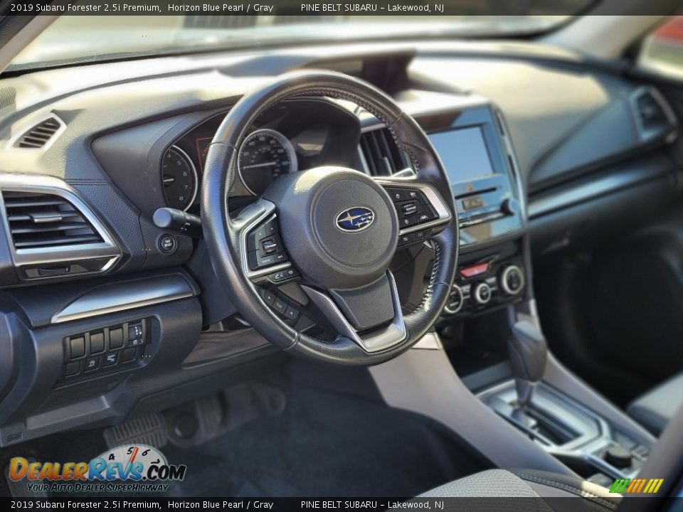 2019 Subaru Forester 2.5i Premium Horizon Blue Pearl / Gray Photo #32