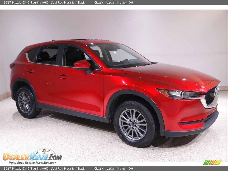 2017 Mazda CX-5 Touring AWD Soul Red Metallic / Black Photo #1