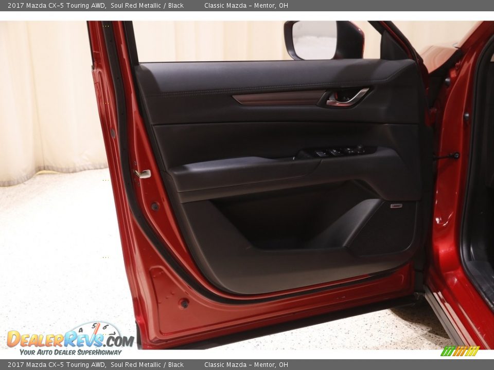 2017 Mazda CX-5 Touring AWD Soul Red Metallic / Black Photo #4