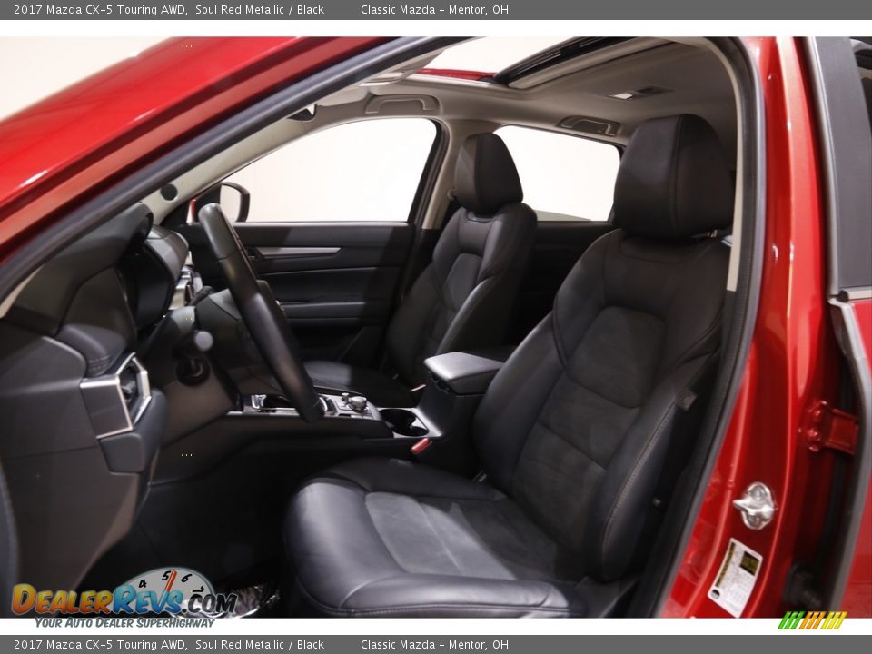 2017 Mazda CX-5 Touring AWD Soul Red Metallic / Black Photo #5