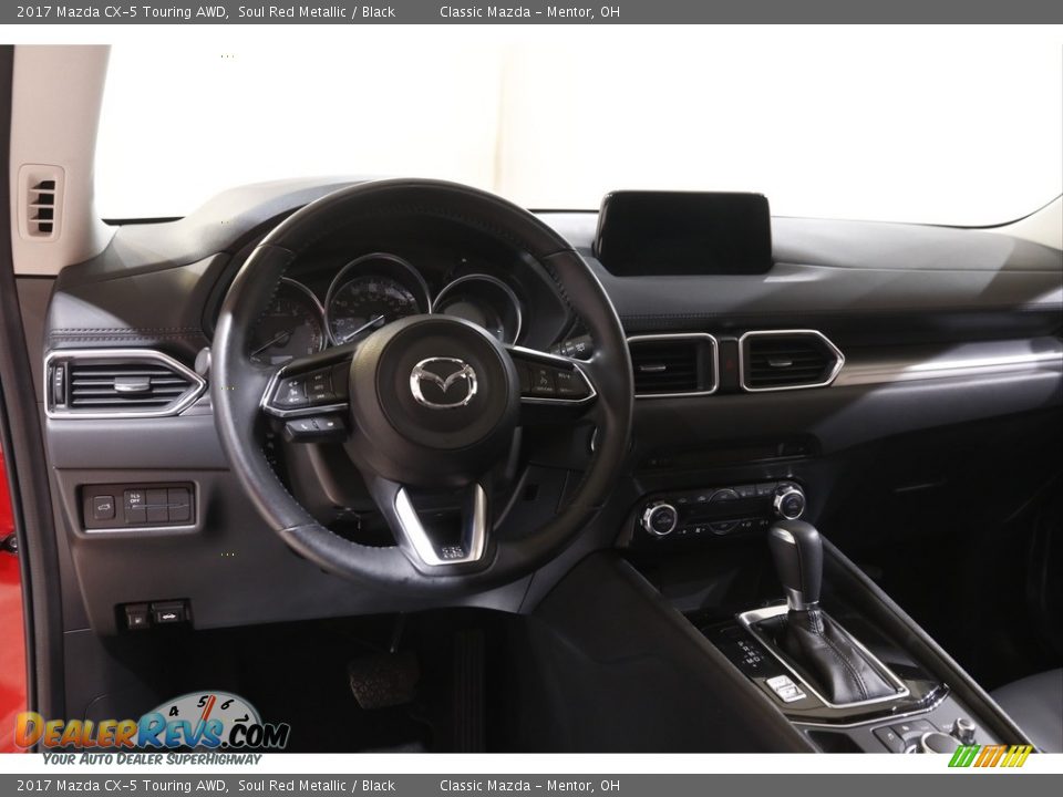 2017 Mazda CX-5 Touring AWD Soul Red Metallic / Black Photo #6