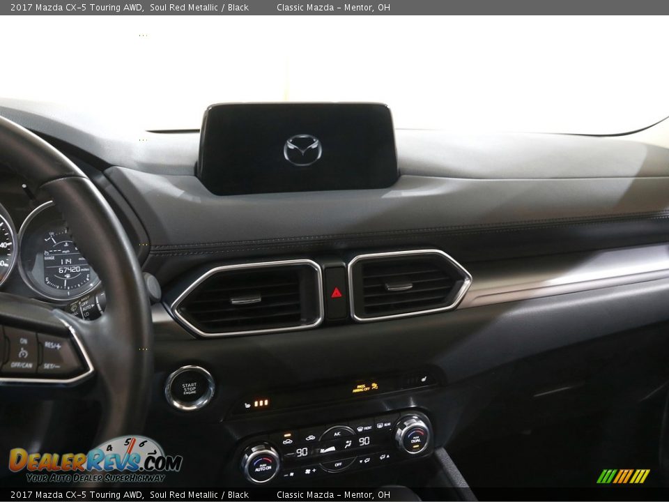 2017 Mazda CX-5 Touring AWD Soul Red Metallic / Black Photo #9