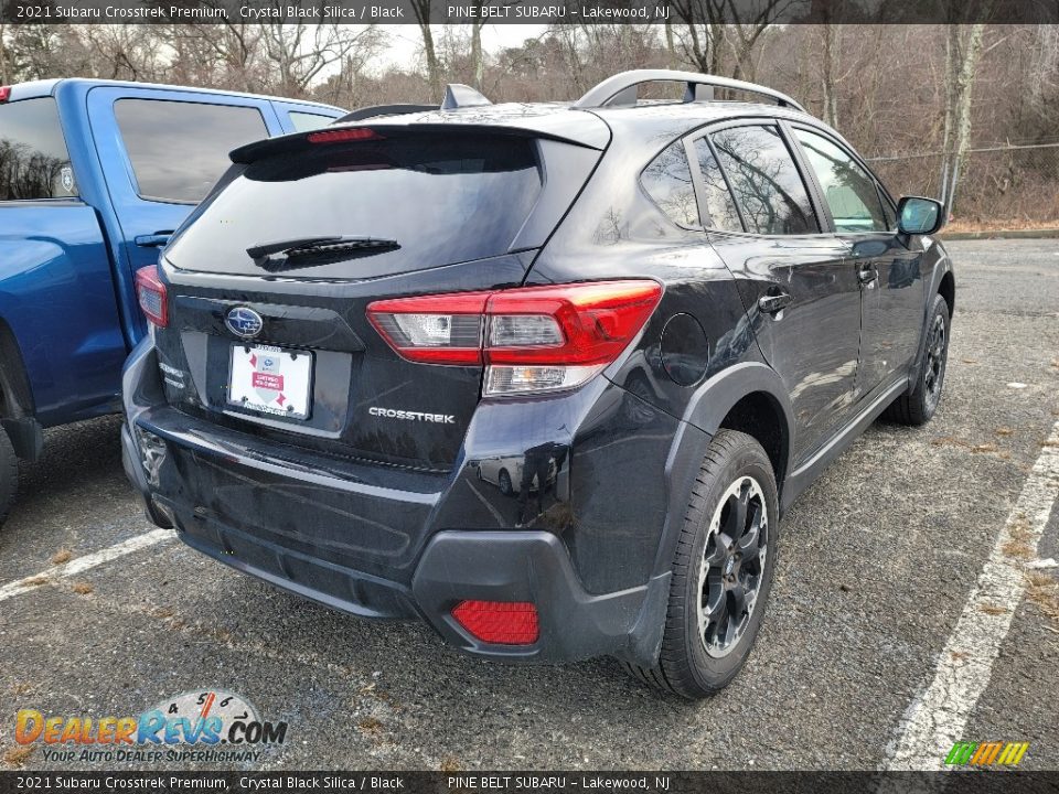 2021 Subaru Crosstrek Premium Crystal Black Silica / Black Photo #4