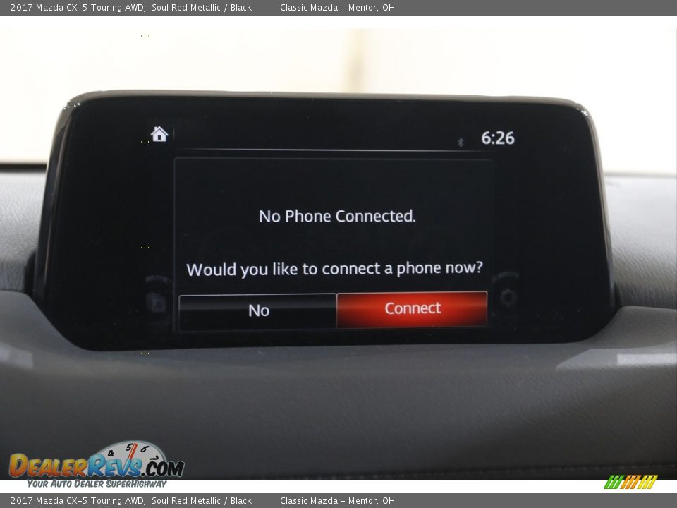 2017 Mazda CX-5 Touring AWD Soul Red Metallic / Black Photo #10