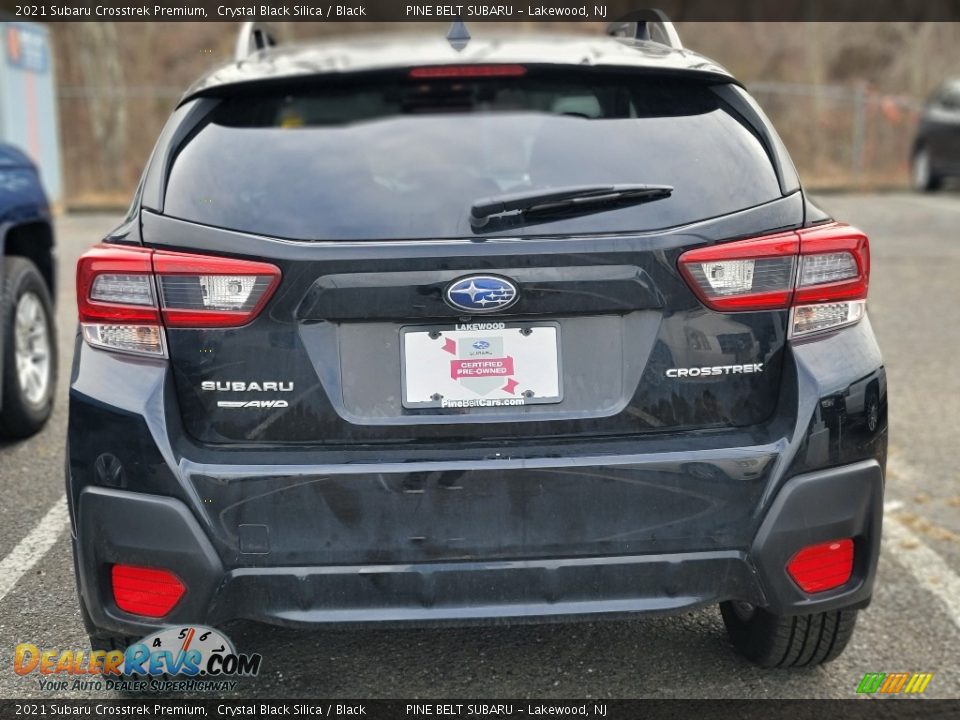 2021 Subaru Crosstrek Premium Crystal Black Silica / Black Photo #5