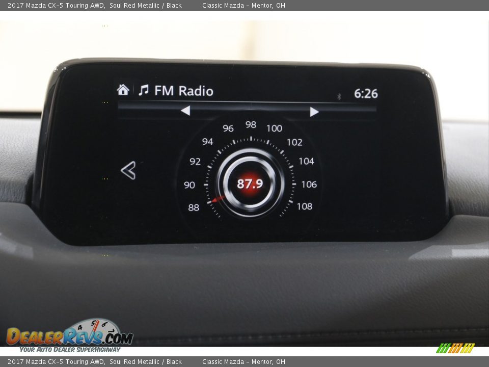 2017 Mazda CX-5 Touring AWD Soul Red Metallic / Black Photo #11
