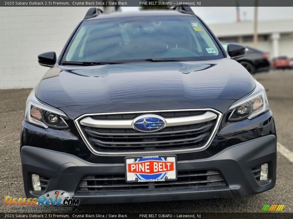 2020 Subaru Outback 2.5i Premium Crystal Black Silica / Slate Black Photo #2