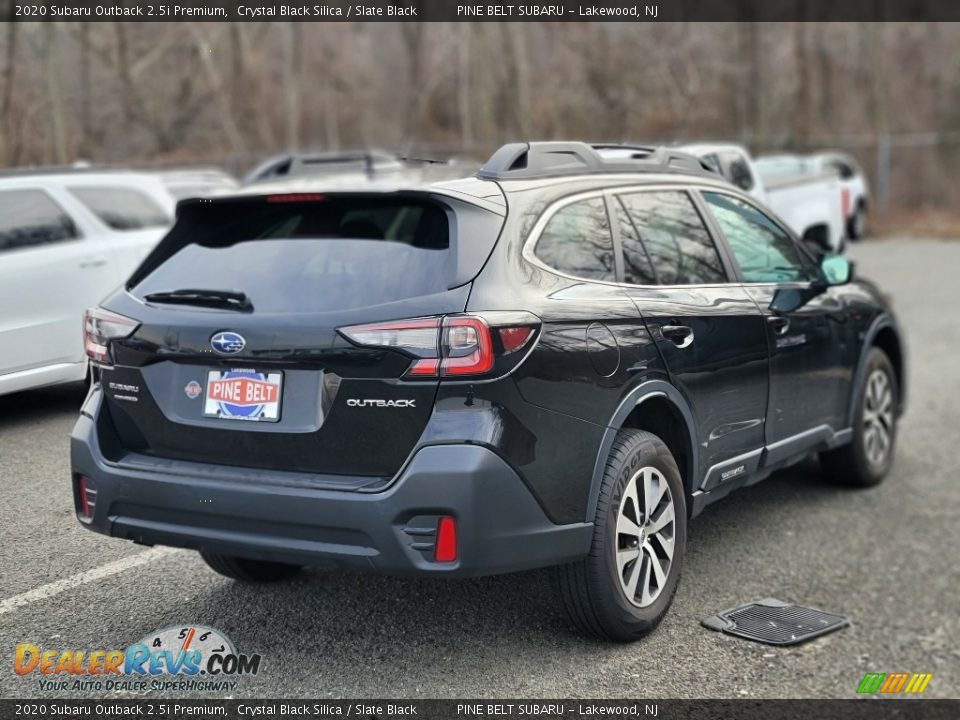 2020 Subaru Outback 2.5i Premium Crystal Black Silica / Slate Black Photo #4