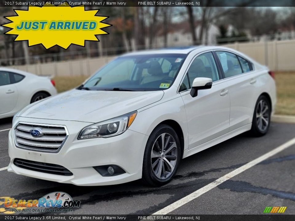 2017 Subaru Legacy 3.6R Limited Crystal White Pearl / Warm Ivory Photo #1