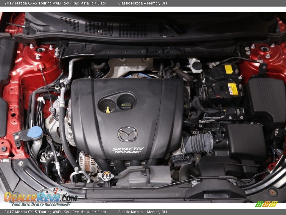 2017 Mazda CX-5 Touring AWD Soul Red Metallic / Black Photo #18