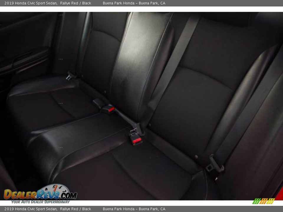 2019 Honda Civic Sport Sedan Rallye Red / Black Photo #18
