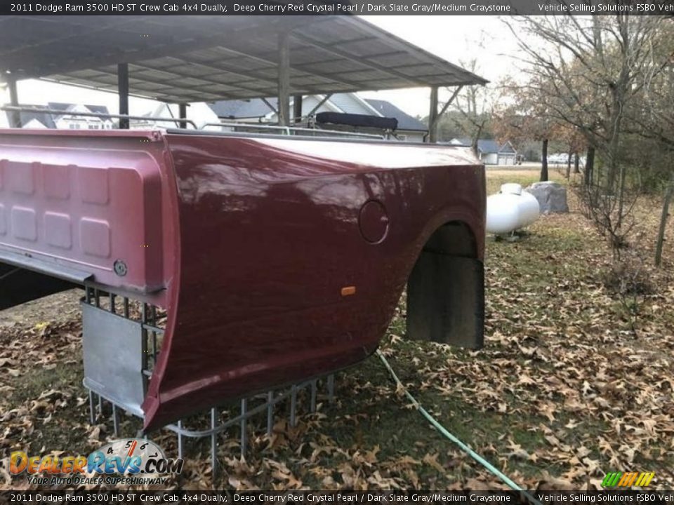 2011 Dodge Ram 3500 HD ST Crew Cab 4x4 Dually Deep Cherry Red Crystal Pearl / Dark Slate Gray/Medium Graystone Photo #21